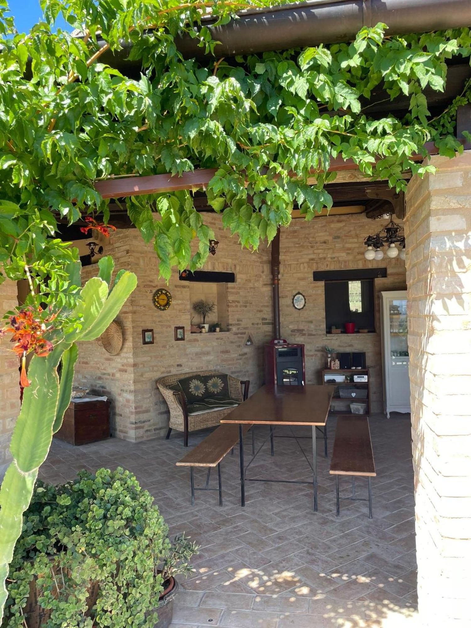 סן סברינו מארקה Agriturismo Villa Rosetta מראה חיצוני תמונה